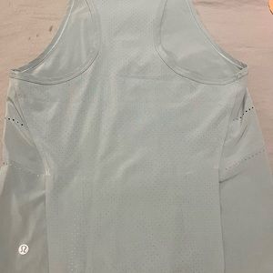 Lululemon sage vented tank.  Never worn.  Like new. Size 4